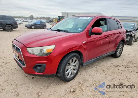 2015 Mitsubishi Outlander Sport Es from USA, damaged, VIN 4A4AP3AU4FE048916